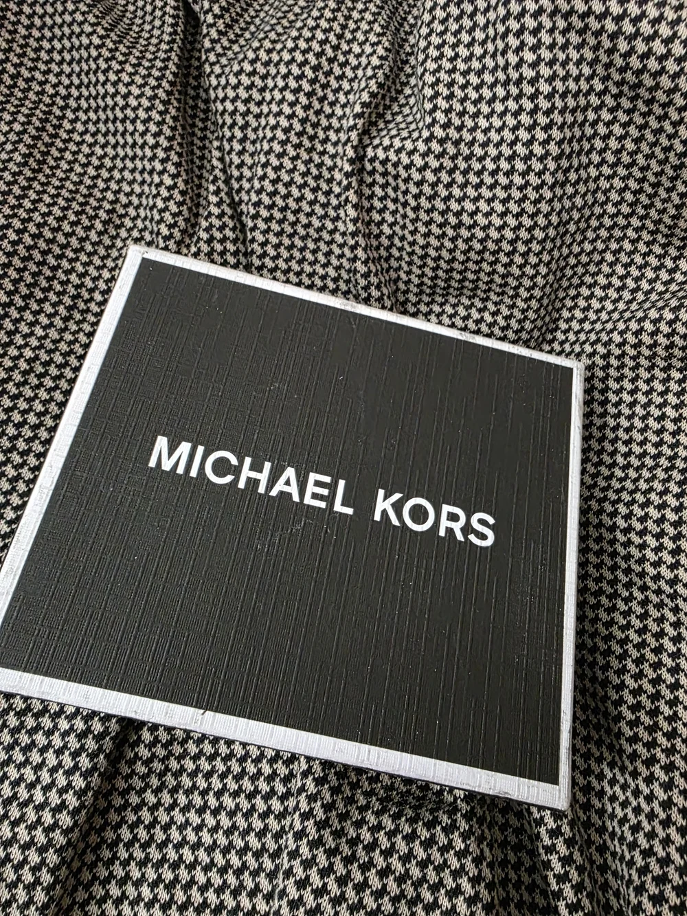 Michael Kors Men's Dark Brown Signature Bi-Fold Card Holder
